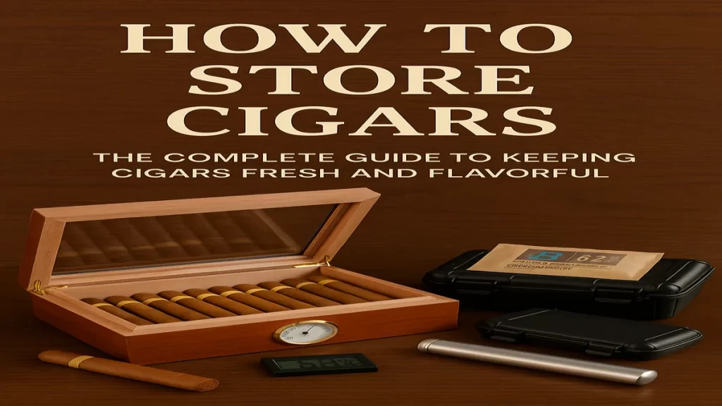 how to store cigars